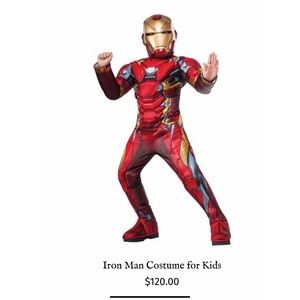Chasing Fireflies Avengers Iron Man Costume 2-4